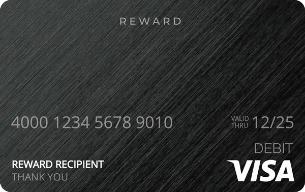 Visa 선불 US $1 ~ $150