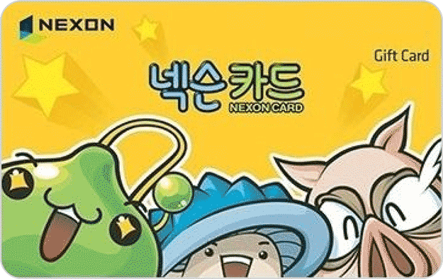 Nexon Game Card Южная Корея