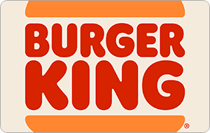 Burger King Geschenkkarte Vereinigte Staaten
