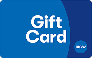 Big W Geschenkkarte Australien
